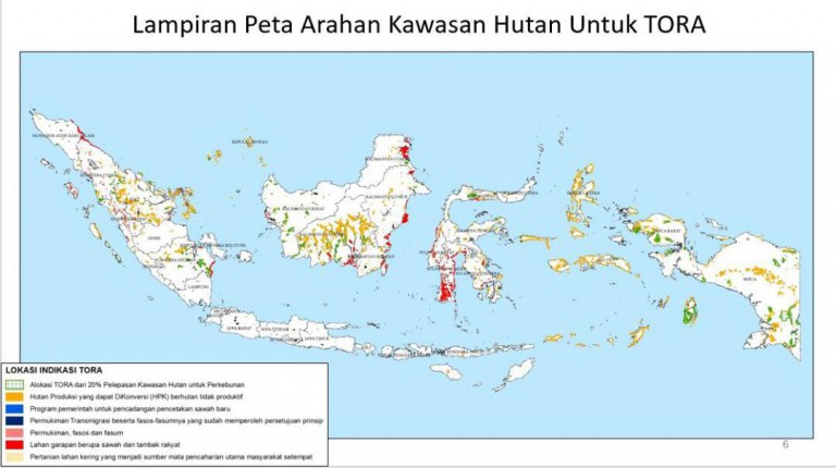 KLHK Keluarkan Peta Arahan Kawasan Hutan Untuk TORA – Jaringan Kerja ...