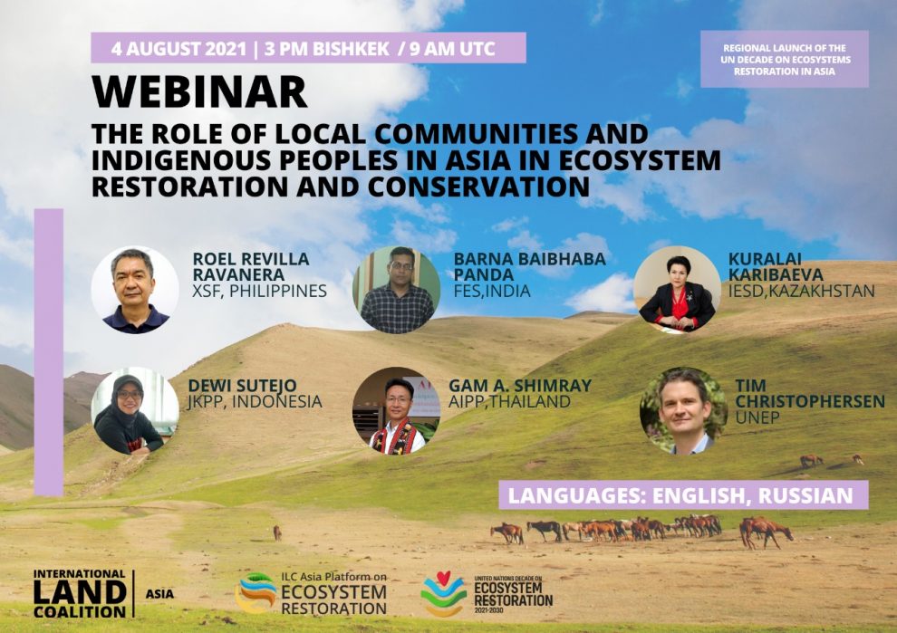 The Role of Local Communities and Indigenous Peoples in Asia in Ecosystem Restoration and Convervation