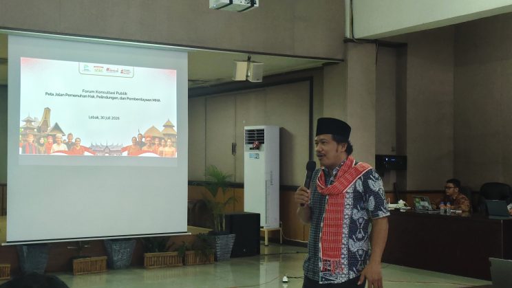Bappenas Gelar Forum Konsultasi Publik untuk Perkuat Peta Jalan Masyarakat Hukum Adat di Lebak, Banten